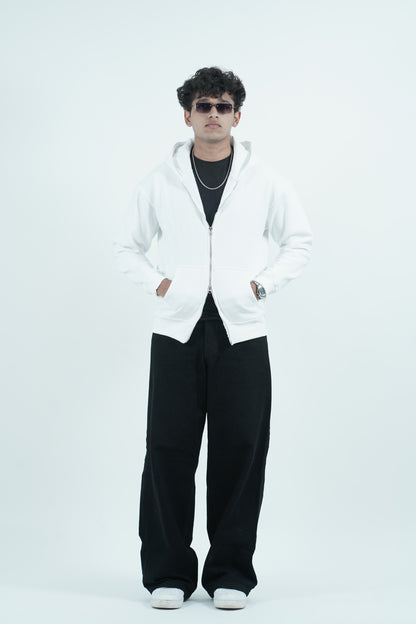 Zipper Jacket ( White )