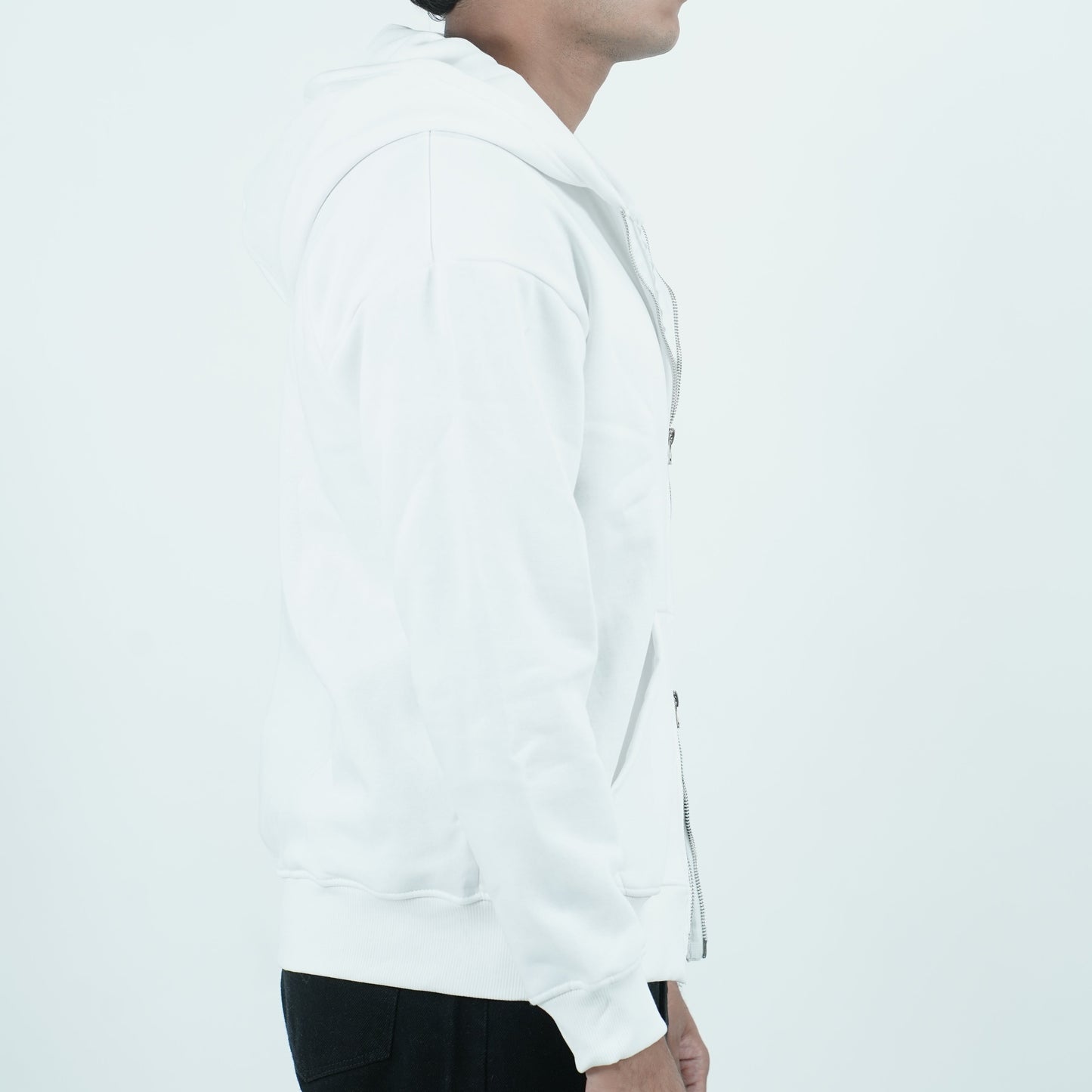 Zipper Jacket ( White )