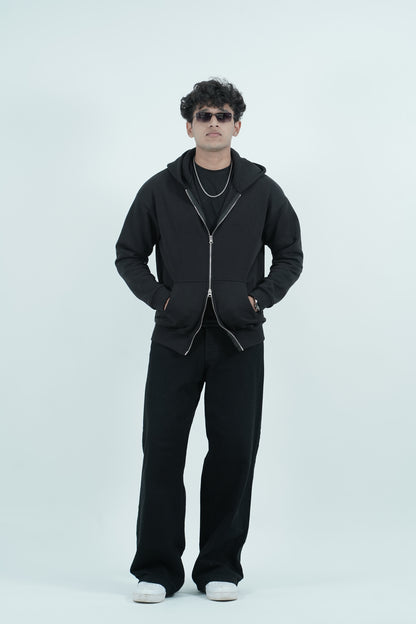 Zipper Jacket ( Black )