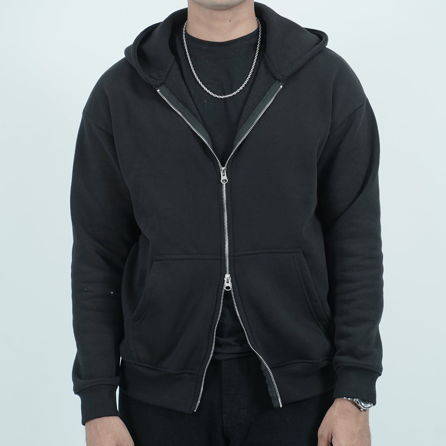 Zipper Jacket ( Black )